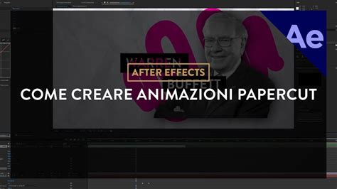 Come Realizzare Animazioni Papercut After Effects Youtube