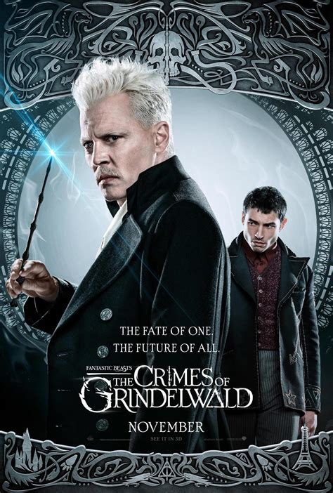 Fantastic Beasts: The Crimes of Grindelwald (2018) Poster #1 - Trailer ...