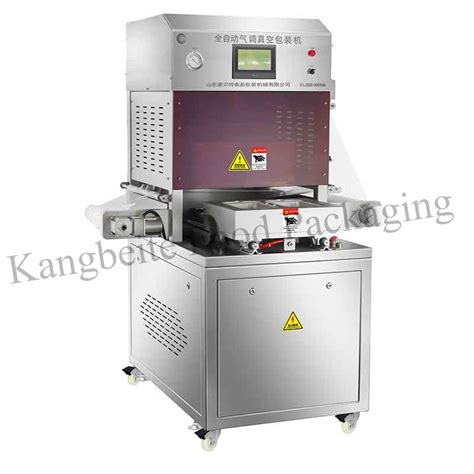 Vertical Map Modified Atmosphere Packaging Machine Nitrogen Mixed Gas