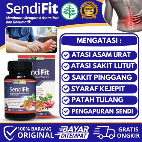 Jual Obat Asam Urat Rhematik Nyeri Sendi Syaraf Kejepit Sakit