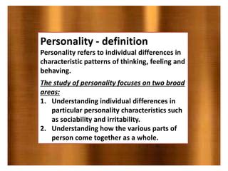abnormal psychology personality  gender disorder