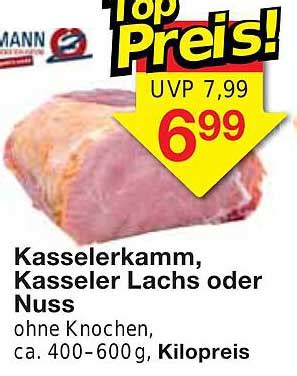 Kasselerkamm Kasseler Lachs Oder Nuss Angebot Bei Jawoll Prospekte De