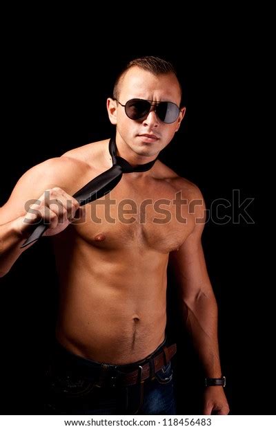 Muscular Sexy Naked Dancer Posing Studio Stock Photo Shutterstock