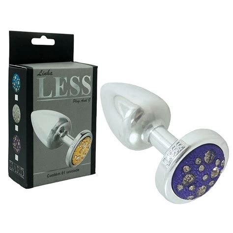 Plug Anal Grande Abs Cromado J Ias Cravejado X Cm Hard Less Lust Of Love Sex Shop