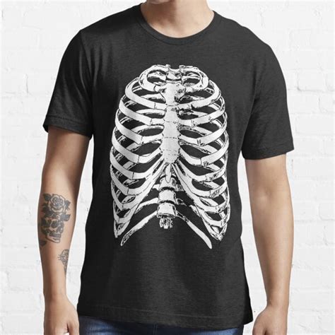 Human Anatomy Rib Cage T Shirt For Sale By JDNoodles Redbubble