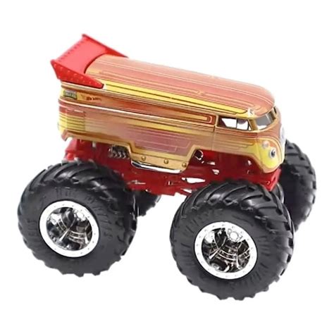 Hot Wheels Monster Truck Dragbus Mattel Shopee Brasil