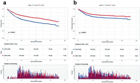 Kaplanmeier Survival Curves Of Anal Canal Squamous Cell Carcinoma