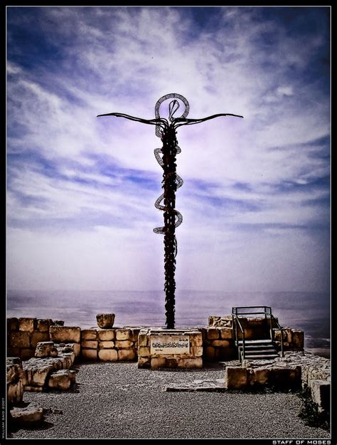 Staff Of Moses This Is A Large Metal Sculpture Called The … Flickr