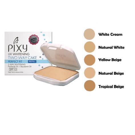 Pixy Uv Whitening Two Way Cake Refill G Shopee Malaysia