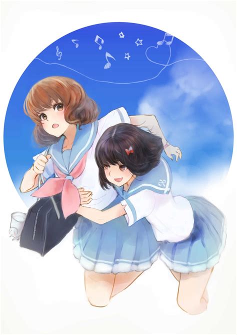 Oumae Kumiko And Hisaishi Kanade Hibike Euphonium And 1 More Drawn