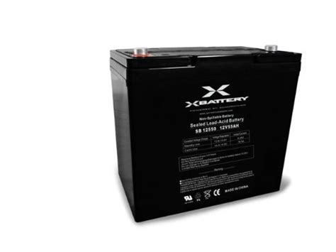 Schumacher Sb 12550 12v 55ah Agm Sealed Lead Acid Power Sport Battery Aftermarket Garage