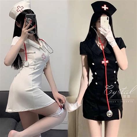 Jual Sexy Lingerie Cosplay Nurse Suster Kostum Lingerie Perawat