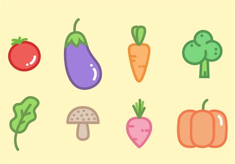 vegetables  vector art   downloads