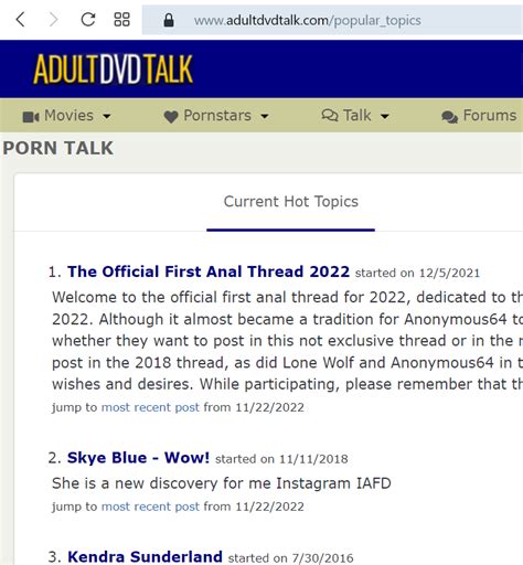 The Official First Anal Thread Porn Fan Community Forum