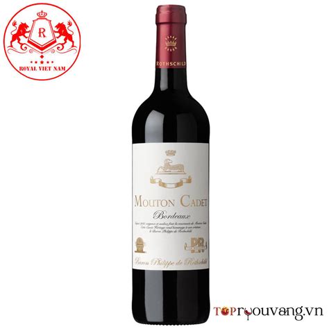 Rượu vang đỏ Mouton Cadet Bordeaux | Topruouvang.vn