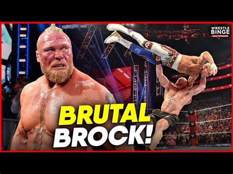 Watch Most Brutal Brock Lesnar Beatdowns In Wwe