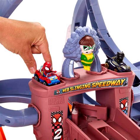Hot Wheels RacerVerse Marvel Araçlı Pist Seti HPL Toyzz Shop