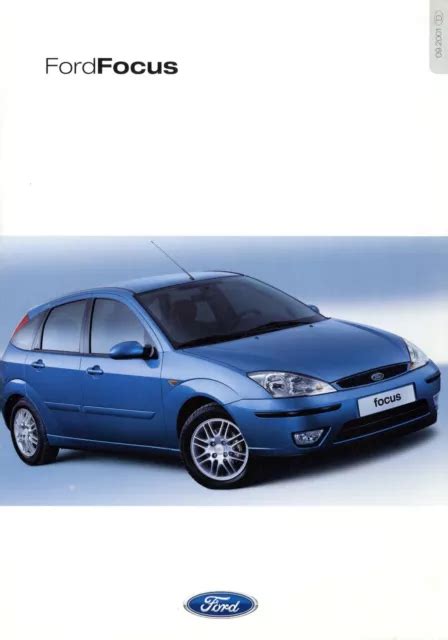 FORD FOCUS PROSPEKT 2001 9 01 Brochure Prospectus Broschyr Broszura