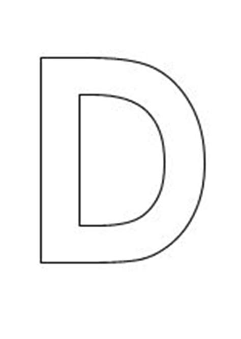 Buchstabe grosses D | ABC lernen und schreiben