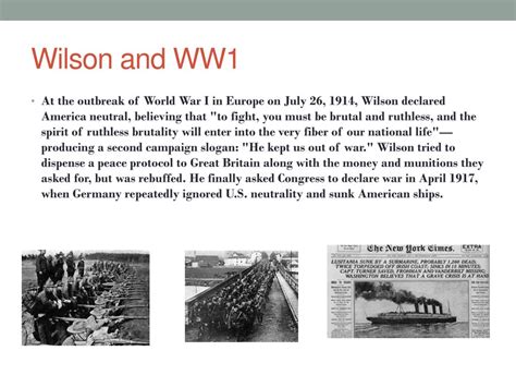 Ppt Woodrow Wilson Powerpoint Presentation Free Download Id 2022132