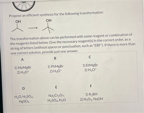 Solved Propose An Efficient Synthesis For The Following