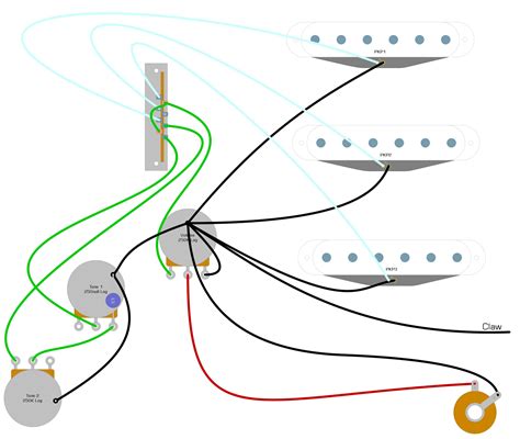 Single Coil Guitar Wiring Diagrams