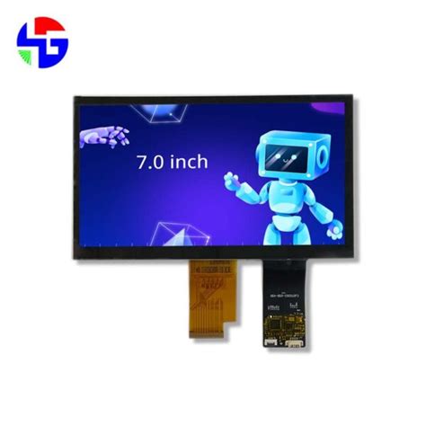 7 0 Inch TFT LCD Module IPS Display LVDS 1024x600 Touchscreen