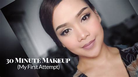 minute makeup tutorial  beginners  tooting youtube