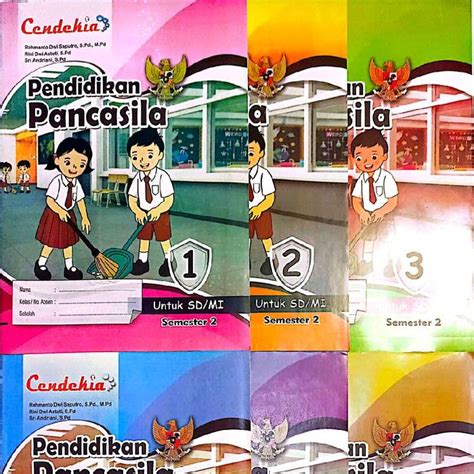 jual cendekia semester lks pancasila  sd kelas   revisi