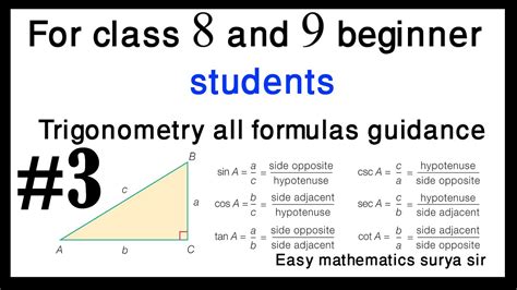 Class And Optional Mathematics Trigonometry Numerical Problems