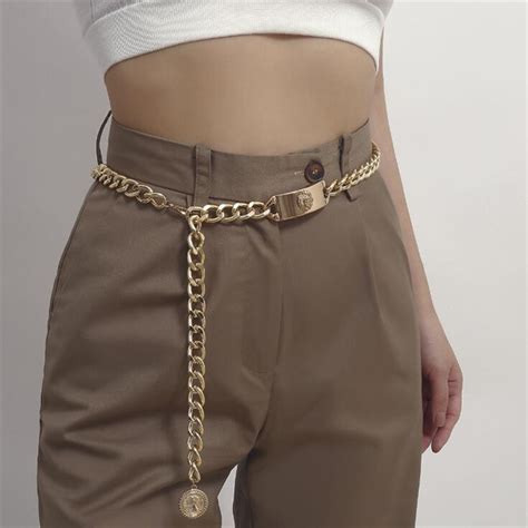 Fashion Women Sexy Golden Belly Chain Waist Belt Bikini Beach Pendant Body Jewelry Waist Chain
