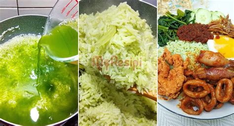 Ibu Kongsi Resipi Nasi Lemak Asli Pandan Rasa Berlemak And Bau Wangi