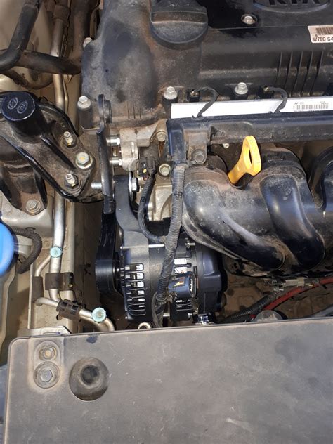 Генератор AZ-13 320A на Kia Rio 3 — KIA Rio (3G), 1,6 л, 2017 года ...