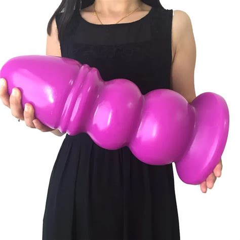 Giant Black Anal Dildo Plug Cm Extra Large Anus Massager Non