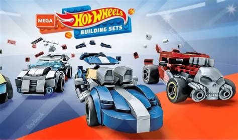 Mattel Introduces New MEGA Construx Hot Wheels Building Sets The Toy Book