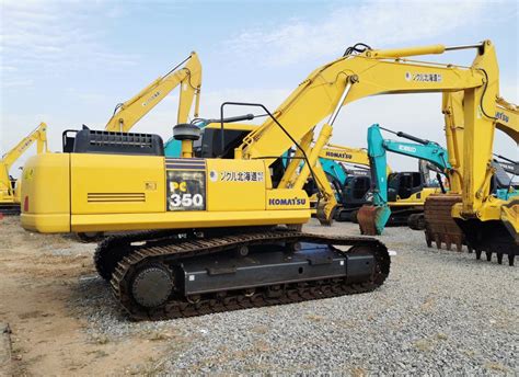 Japan Original Used Komatsu PC350 Excavator Second Hand Hydraulic PC360