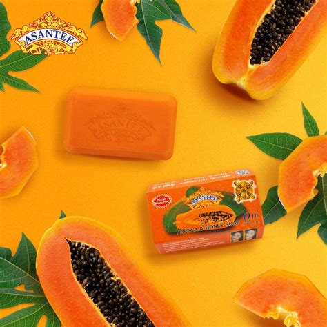 Asantee Papaya Soap Orignal Thailand🇹🇭 Lazada