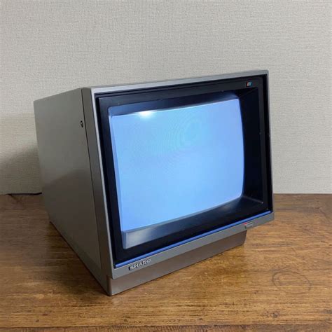 貴重 SHARP CRT ディスプレイ モニター MZ-1D01 カラー ジャンク 昭和レトロ MZ-2000 シャープ マイコン RGB ...