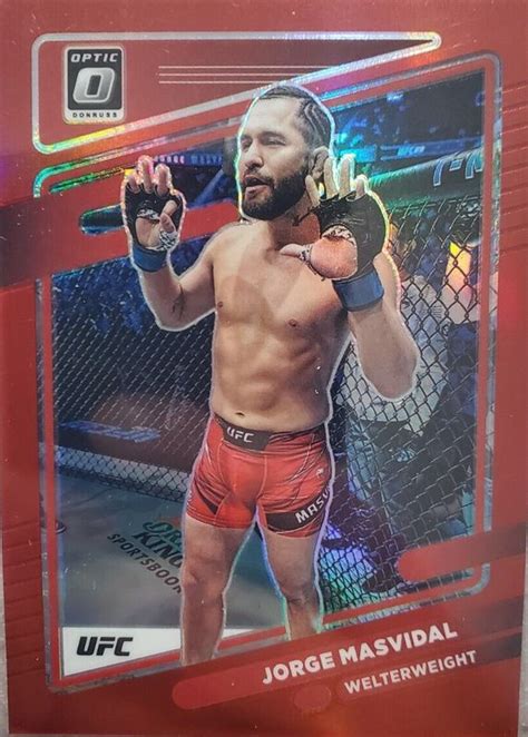 Jorge Masvidal Optic Ufc Red Sgc Price Guide Sports