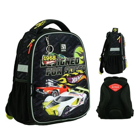 Tornister ortopedyczny do szkoły dla chłopca Hot Wheels Kite KITE Sklep EMPIK