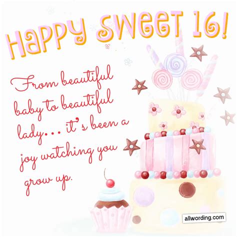 Happy Sweet 16 A List Of 16th Birthday Wishes For A Special Young Lady