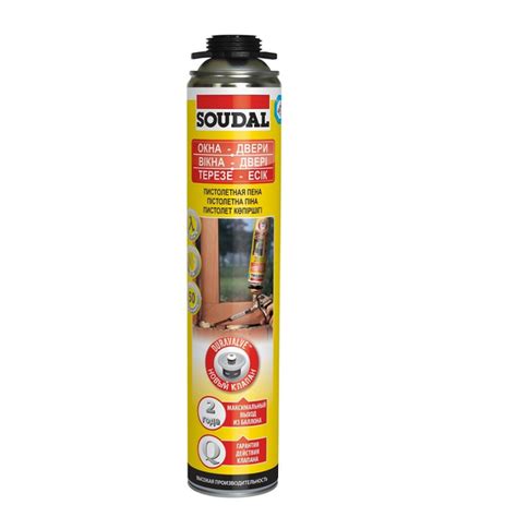 Монтажная Пена Под Пистолет 750 мл Soudal Gunfoam – низкие цены, кредит ...