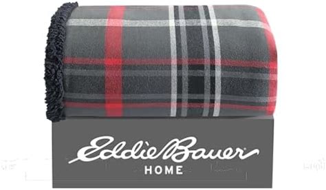 Eddie Bauer Throw Blanket Cotton Flannel Home Decor All Season