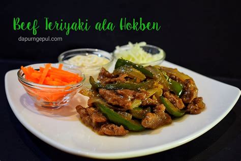 Beef Teriyaki Ala Hokben Dapur Ngepul