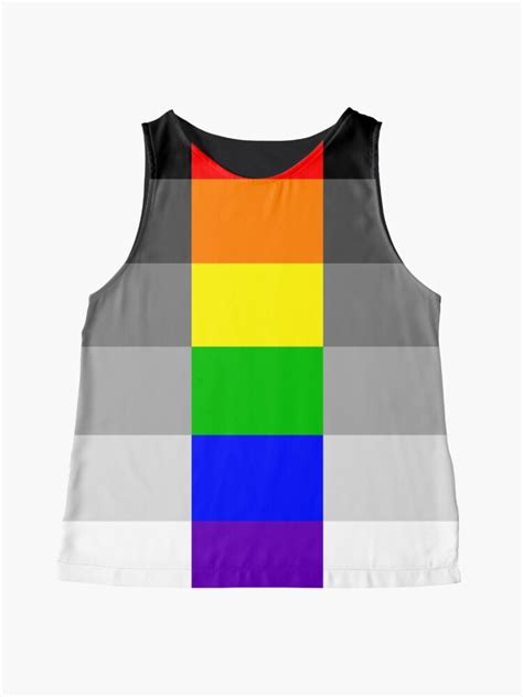 Heteroflexible Pride Flag Sleeveless Top For Sale By Joyfullyironic