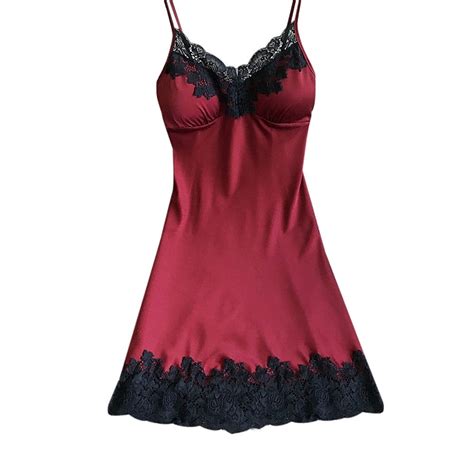 Lingerie Dress For Women Pc Sleeveless Sexy Nightgown Stain Sleepwear