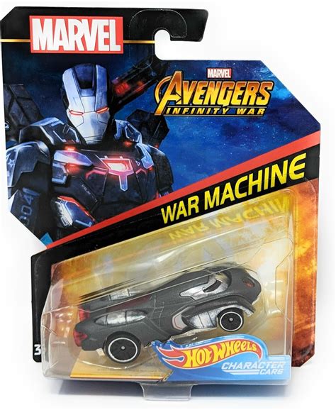 Amazon Hot Wheels Character Cars War Machine Marvel Avengers Infinity War Toys Games