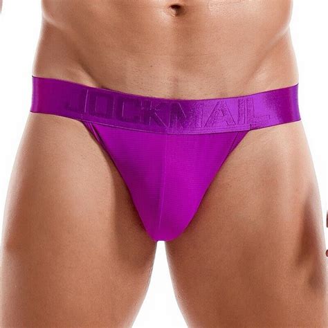 Men S Jockstrap Thong Mesh Bikini Briefs Sexy Gay Ubuy India