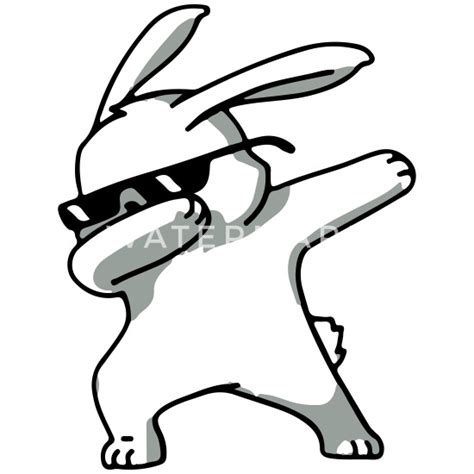Dab Dabbing Bunny Rabbit Hipster Trucker Cap Spreadshirt