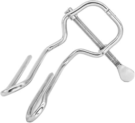 Edelstahl Anal Vaginal Expander Metall Analexpander SM Vaginal Speculum Metall Butt Plug